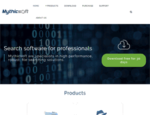 Tablet Screenshot of mythicsoft.com